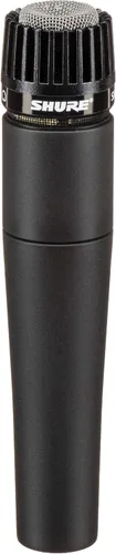 Vista 2 de Shure SM57-LC Micrófono cardioide dinámico para instrumentos + paquete extra de dos (2) cables XLR