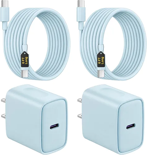 Vista 18 de Cargador USB C de carga rápida para iPhone 18 17 16 15 Negro
