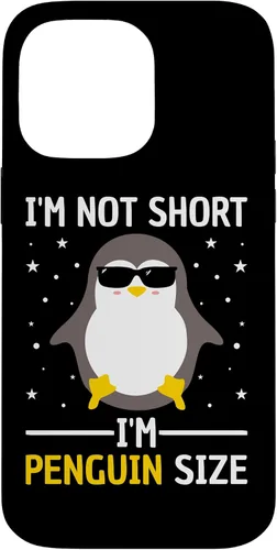 Vista 21 de I'm Not Short I'm Penguin Size Men Women Funny Penguin Lover Case for iPhone 17