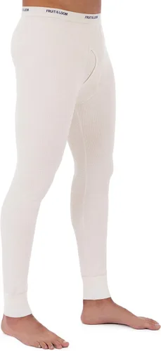 Vista 3 de Fruit of the Loom - Ropa interior térmica, clásica, de altura media y tejido gofre, para hombre, (paquetes de 1 o 2 unidades)