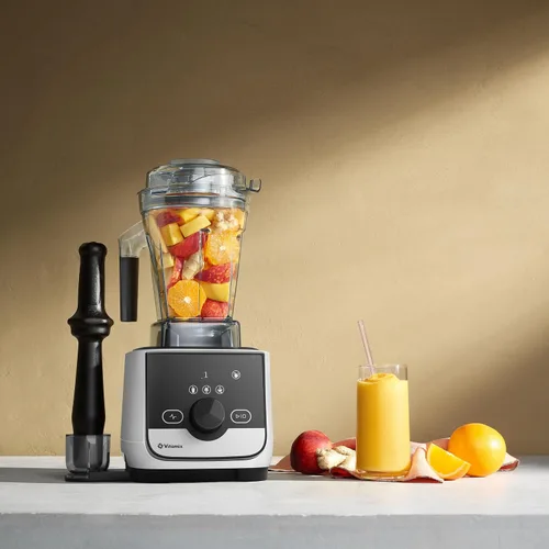 Vista 9 de Vitamix Ascent X3 Licuadora con tres programas de mezcla, programa de autolimpieza, licuadora de grado profesional para batidos, sopas y más Blanco
