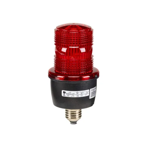 Vista 22 de Federal Signal LP3E-120C Streamline - Luz estroboscópica de bajo perfil, 120 VAC, base atornillada Edison A-19, transparente