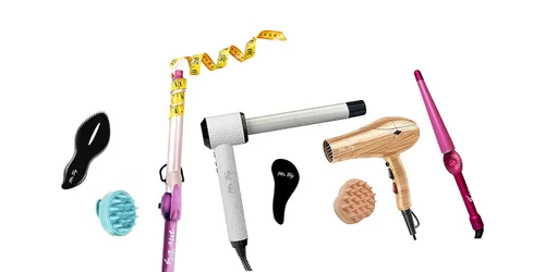 Vista 7 de Mr Big Curling Iron, Junior con barril de 8 pulgadas, rizadores de estilo XL más largos para cabello largo, cerámica triple plateada, rizos