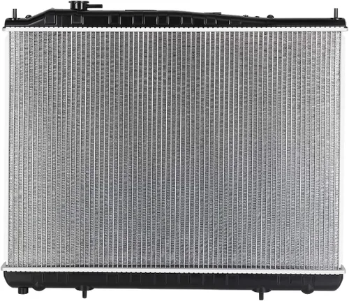 Vista 5 de DNA Motoring OEM-RA-2459 Repuesto de radiador de refrigeración de aluminio estilo OE compatible con Infiniti QX4 01-03 / 01-04 Pathfinder AT, 27