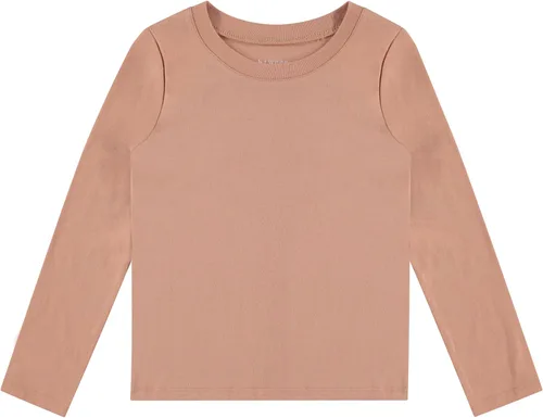 Vista 4 de BTween Paquete de 4 camisetas gráficas de manga larga para niñas, mezcla de algodón, diseños divertidos y vibrantes