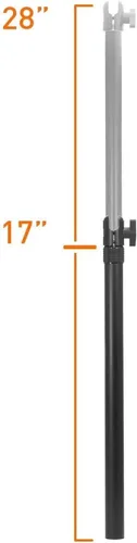 Vista 4 de iBOLT TabDock Tower Five Tablet Clamp Mount 7-10" para aplicaciones de POS y entrega