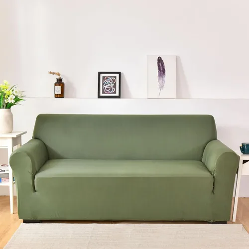 Vista 18 de Konsilsa Funda elástica para sofá de 1/2/3/4 plazas, funda universal para sillón suave, lavable, antideslizante, adecuada para protector de muebles