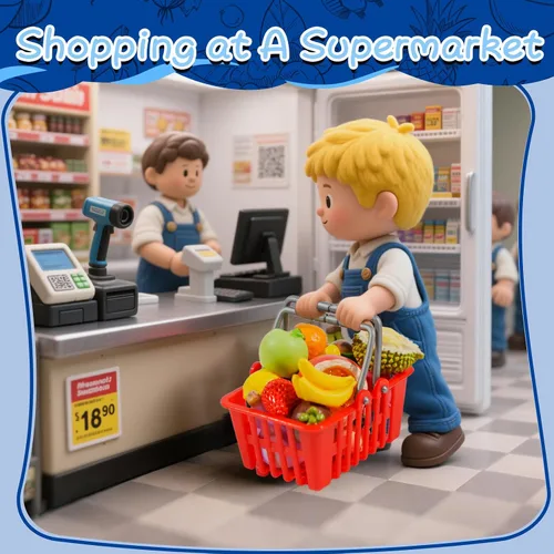 Vista 7 de Exasinine 33 piezas de figuras de frutas en miniatura, fresa, melocotón, uvas, mini figuras de resina, frutas artificiales para jardín, cocina