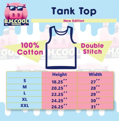 Vista 2 de BH Cool Designs #pereira - Men's Soft & Comfortable Hashtag Tank Top