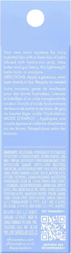 Vista 8 de e.l.f. Squeeze Me - Bálsamo labial hidratante para un tinte de color transparente, infundido con ácido hialurónico, vegano y libre de crueldad animal