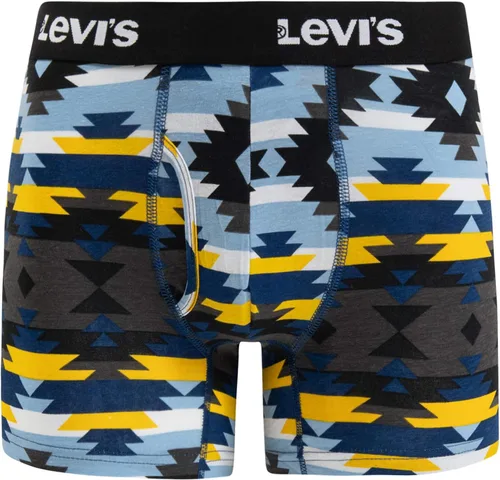 Vista 3 de Levi's Calzoncillos tipo bóxer para hombre, algodón elástico transpirable para hombre, paquete de 3