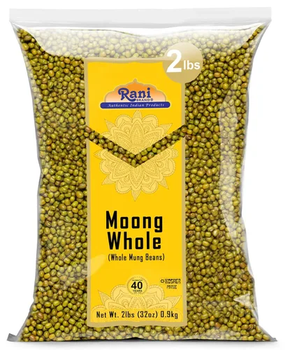 Vista 28 de Rani Moong Dal (frijoles mung partidos sin piel) Lentejas indias 14 oz (400 g) ~ Todo natural Apto para celíacos Sin OGM Kosher Vegano