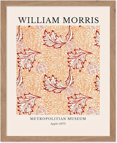Vista 56 de Poster Master Impresión Vintage del Ladrón de Fresas - Póster Retro de William Morris - Arte de Patrón Floral - Regalo para Hombres y Mujeres