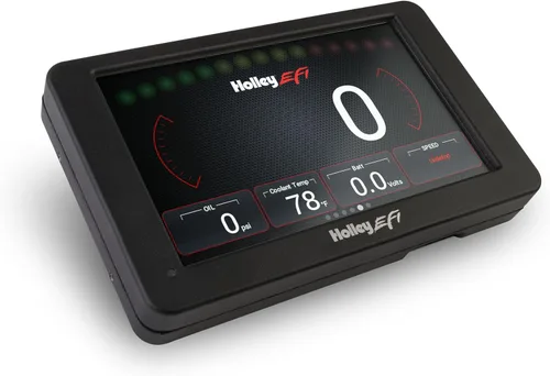Vista 6 de Holley EFI 553-106 Tablero digital electrónico - 7.5 pulgadas de ancho x 4.625 pulgadas de alto
