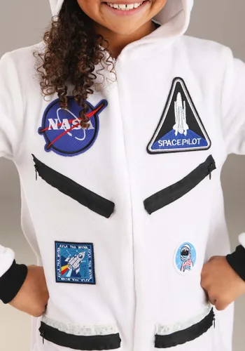 Vista 4 de Disfraz de Mono Cómodo de Astronauta para Niños Multicolor