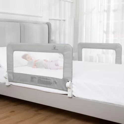 Vista 20 de ComfyBumpy Paquete de 1 riel de cama para niños pequeños de 35.5" L x 19.5" A Rieles de cama para niños pequeños para cama individual, matrimonial