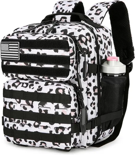 Vista 9 de Mini mochila táctica de 9L para hombres y mujeres, mochila táctica pequeña para senderismo, bolsa táctica pequeña, paquete de fitness, Negro