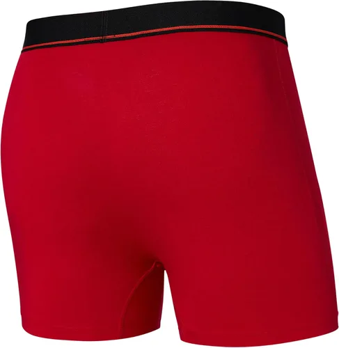 Vista 2 de SAXX - Ropa interior para hombre, algodón elástico sin parar con soporte de bolsa integrado, ropa interior para hombre