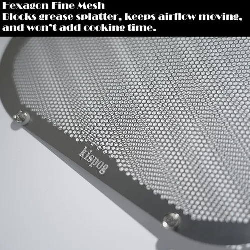 Vista 8 de Magnetic Air Fryer Splatter Guard & Coil Shield Fits Ninja 4&5.5 Qt Round