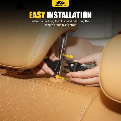 Vista 5 de MIKKUPPA Organizador de maletero para SUV - Almacenamiento grande colgante de 42"*18" para asiento trasero de Subaru Crosstrek Forester Outback