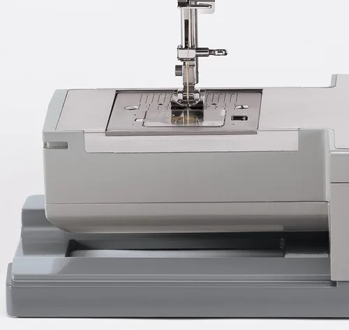Vista 9 de Singer 4411: máquina de coser resistente con velocidad de costura muy alta, Plástico, Blanco, M 11 stitches deliver 69 applications, 50% more