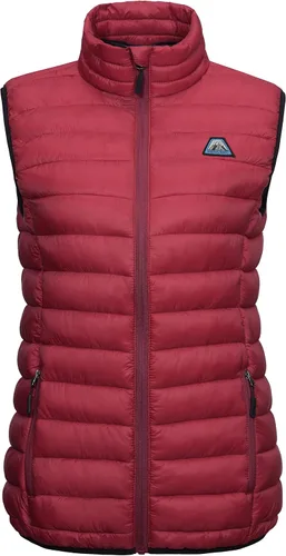 Vista 3 de Mapamyumco Chaleco acolchado ligero de invierno para mujer, chaquetas sin mangas plegables con aislamiento reciclado