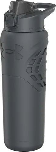 Vista 11 de Under Armour 24Oz Stainless Steel Water Bottle, Insulated, Carabiner Easy Carry Hook, Leak Proof, Kids & Adults, All Sports, Gym