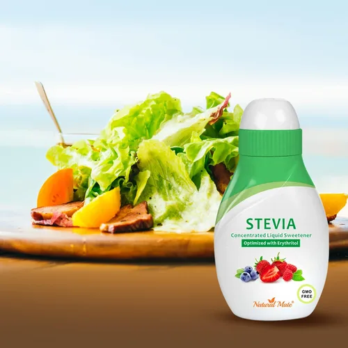 Vista 3 de Edulcorante líquido concentrado de Stevia (optimizado con eritritol) 1.33 onzas líquidas (1.3 fl oz) (paquete de 3)