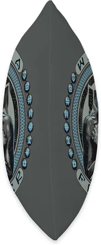 Vista 2 de Marvel Black Panther T'Challa Wakanda Forever - Almohada (16.0 x 16.0 in), multicolor