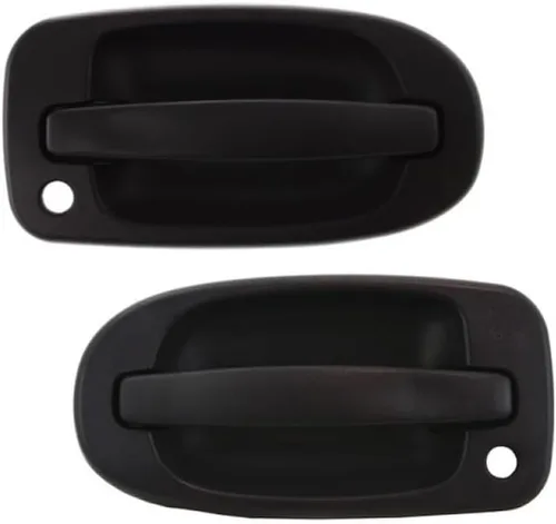 Vista 9 de Para Oldsmobile Silhouette Manija de puerta 1997-2004 Exterior Lado delantero del conductor Negro texturizado GM1310147 10322201