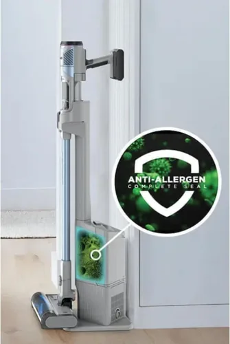 Vista 8 de Shark Sistema de Detección, Limpieza y Vaciado Automático - Aspiradora Inalámbrica Ligera con Filtro HEPA, Accesorio Manual Portátil, Herramienta