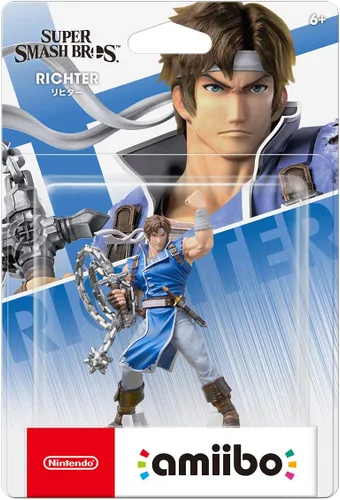 Vista 2 de Nintendo Amiibo - Richter - Super Smash Bros. Series - Wii GameCube Japan Import