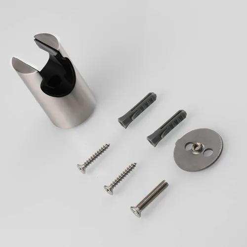 Vista 9 de Ciencia Soporte de ducha de acero inoxidable para cabezal de ducha de mano y rociador de bidé, ST19
