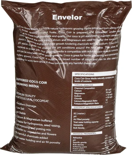 Vista 9 de Mezcla de tierra para macetas en bolsa de 50 litros Envelor, tierra para plantas de interior y exterior, 1.75 pies cúbicos, mezcla para macetas