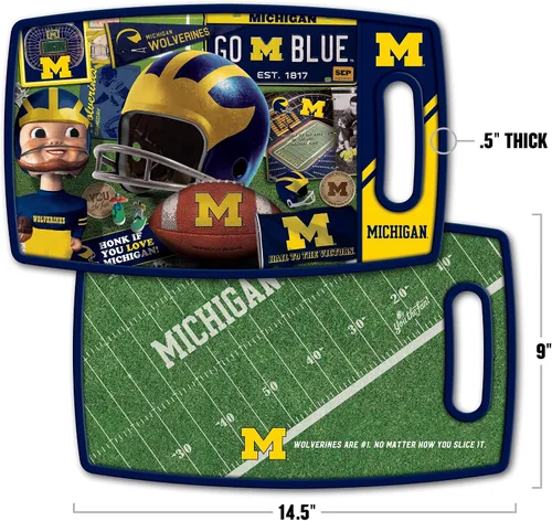 Vista 44 de YouTheFan NCAA Retro Series Tabla de cortar