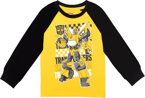 Vista 3 de Transformers Optimus Prime Bumblebee - Paquete de 2 camisetas para niños pequeños y grandes
