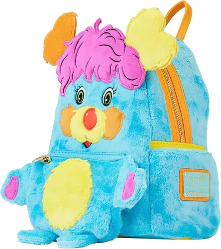 Vista 6 de Loungefly Mini mochila de felpa Hasbro Popples Cosplay, Azul, Mini mochila