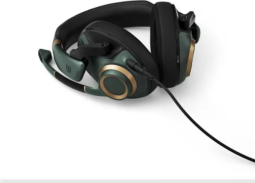Vista 5 de EPOS Audio H6PRO - Auriculares acústicos cerrados para juegos (color verde carrera)
