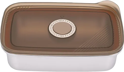 Vista 3 de JTLB Stainless Steel Food Storage Container with Airtight Lid (700ML)