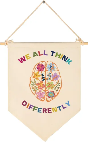 Vista 69 de Está Bien Cometer Errores - Banner de Educación en Salud Mental - Lona de Afirmaciones Positivas y Citas Decorativas para Maestros, Niños