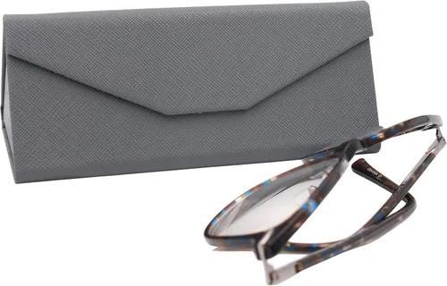 Vista 113 de Real Sic Funda para lentes de sol para hombres y mujeres, soporte magnético plegable para lentes de sol, inspirado en el color sólido