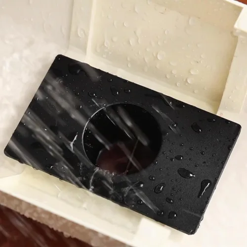 Vista 5 de Rifachua Kits de instalación de cadenas de lluvia Adaptador de bajante
