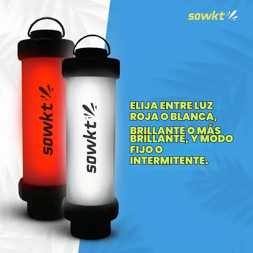Vista 5 de SOWKT Luz enfriadora LED impermeable Recargable de 55 horas, YETI, RTIC y más