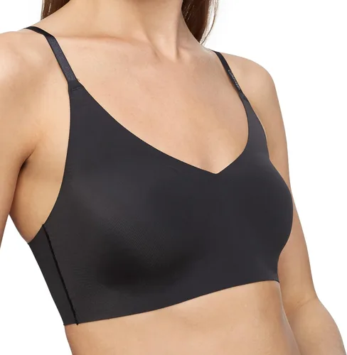 Vista 3 de Calvin Klein - Brasier de triángulo sin varillas para mujer, colección Invisibles, corpiño cómodo, forrado ligeramente, sin costuras