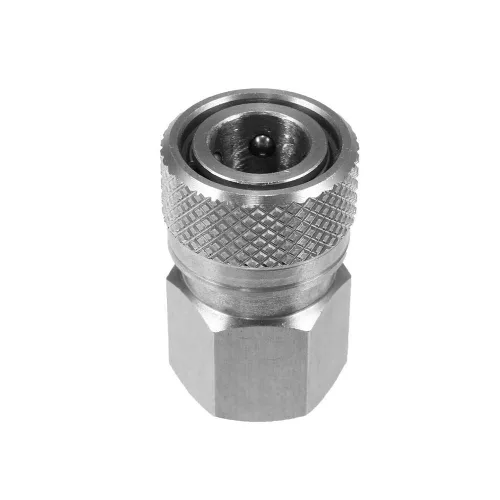 Vista 4 de Universal 1/8 BSPP hembra Foster adaptador de desconexión rápida PCP Paintball accesorios de carga de aire
