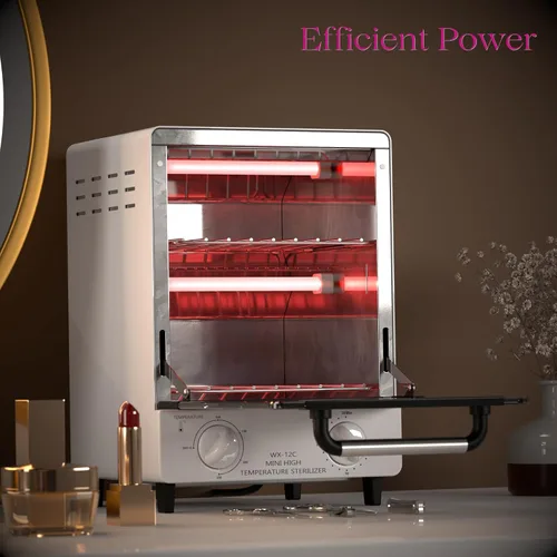 Vista 3 de Esterilizador para herramientas de uñas, caja de limpieza seca multifuncional de alta temperatura de 12L de acero inoxidable con control