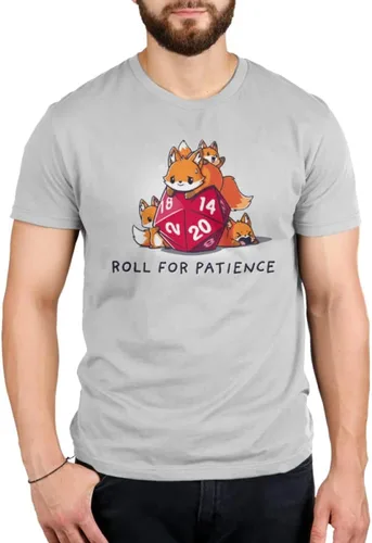 Vista 3 de TeeTurtle Standard Roll for Patience T-Shirt
