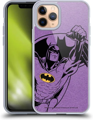 Vista 29 de Head Case Designs Funda de gel con licencia oficial de Batman DC Comics Bat Signal Logos [protección de grado militar] compatible con Apple iPhone 7
