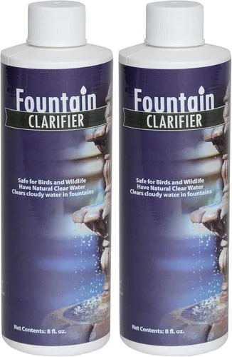Vista 2 de Clarificador de Agua para Fuentes - 8 Onzas - Tratamiento de Agua para Fuentes y Baños de Pájaros, Previene la Acumulación de Sarro Blanco, Manchas