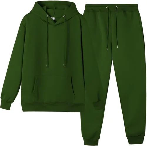Vista 25 de CHAIRAY Conjunto deportivo unisex de 2 piezas con capucha para mujer 01Albaricoque